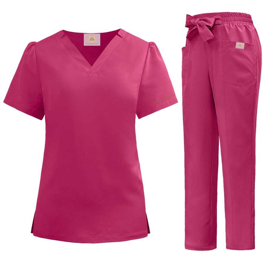 Fuchsia Flare Bow Set